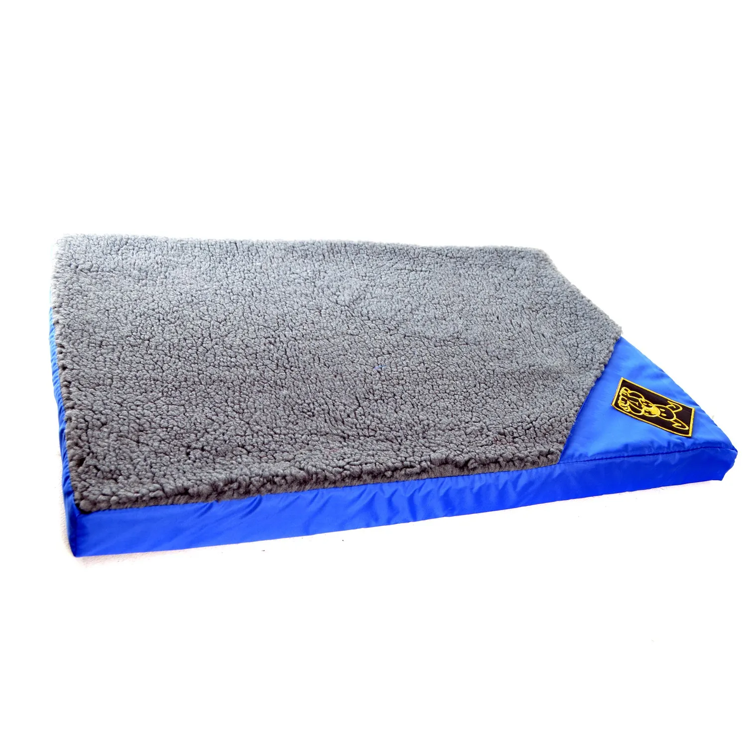 Colchoneta Tradicional De Peluche Para Gato 97X76 Cm Interpet Azul