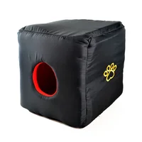 Dado Térmica De Tela Para Mascotas 34x34x34cm Interpet Negro