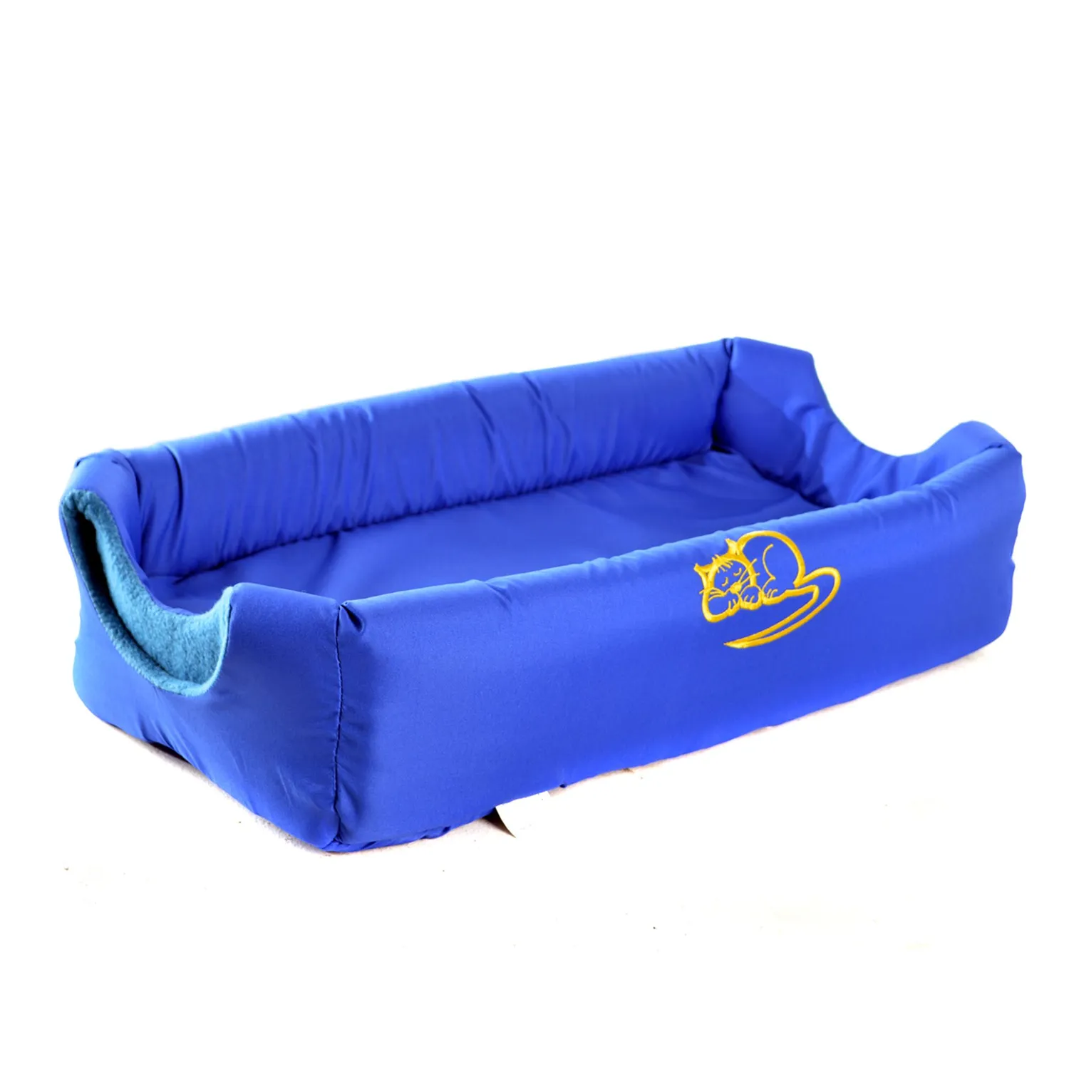 Cubo Térmico De Tela Para Gatos 25x25x50cm Interpet Azul