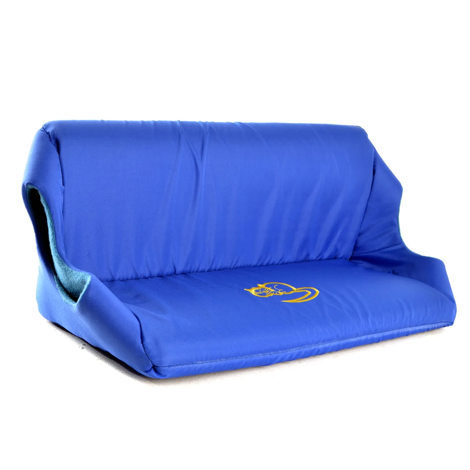 Cubo Térmico De Tela Para Gatos 25x25x50cm Interpet Azul 3