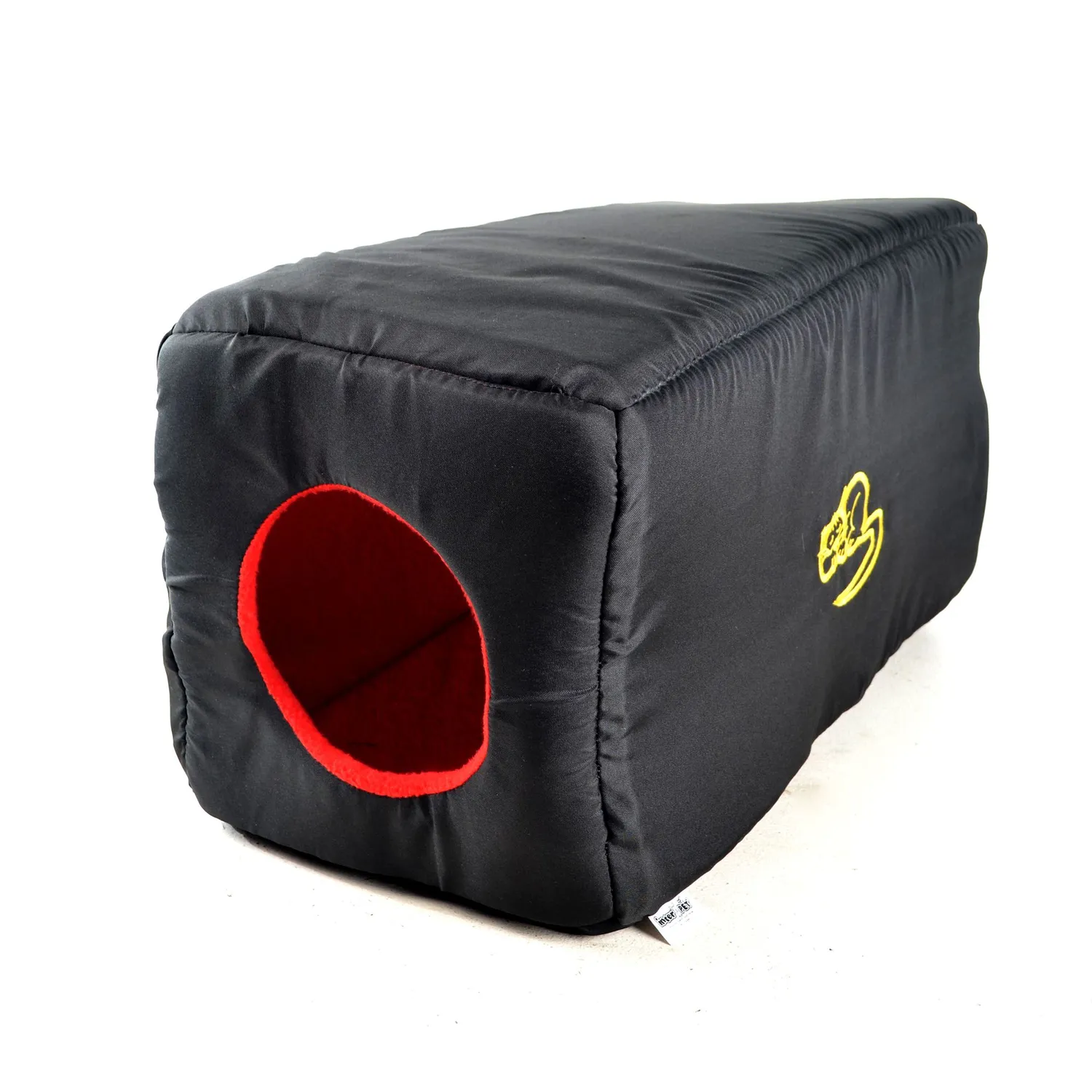 Cubo Térmico De Tela Para Gatos 25x25x50cm Interpet Negro