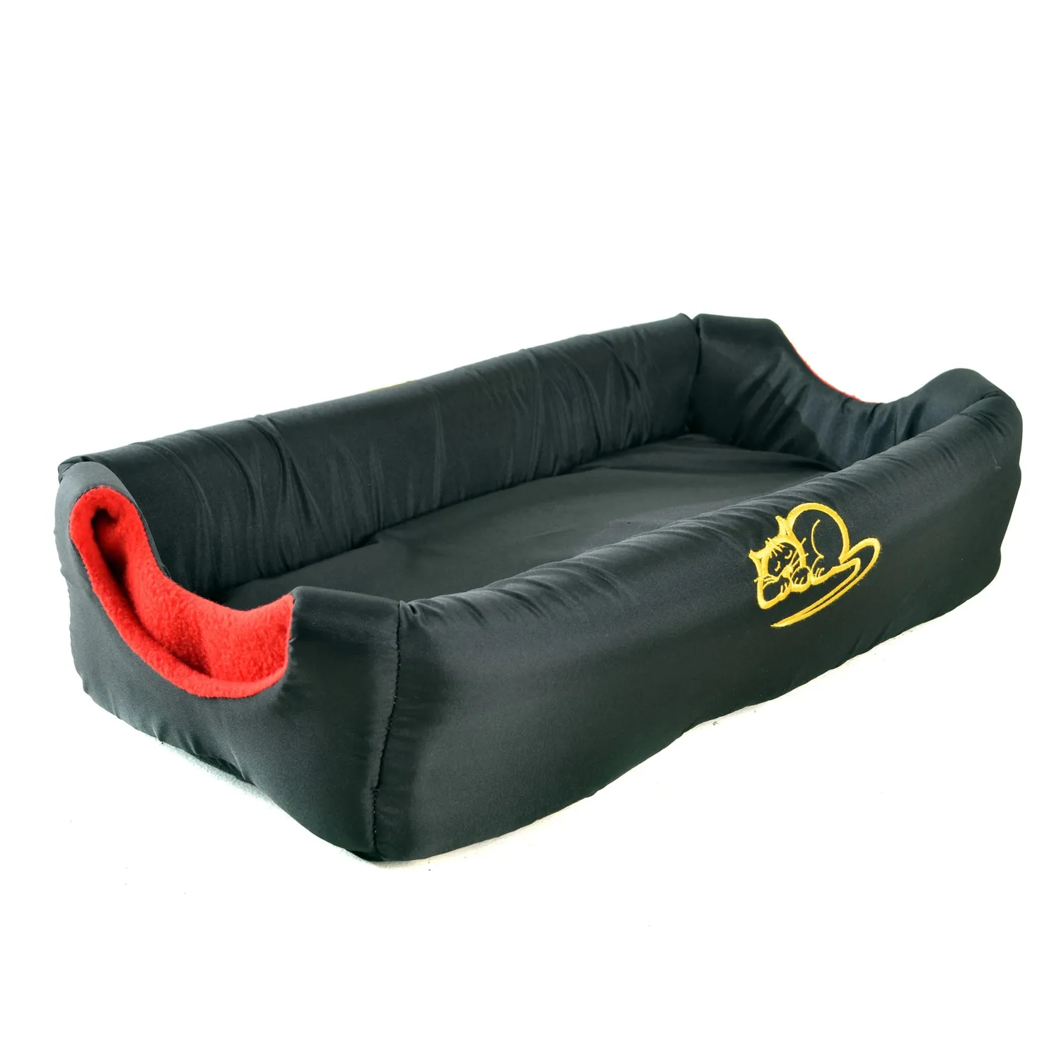 Cubo Térmico De Tela Para Gatos 25x25x50cm Interpet Negro