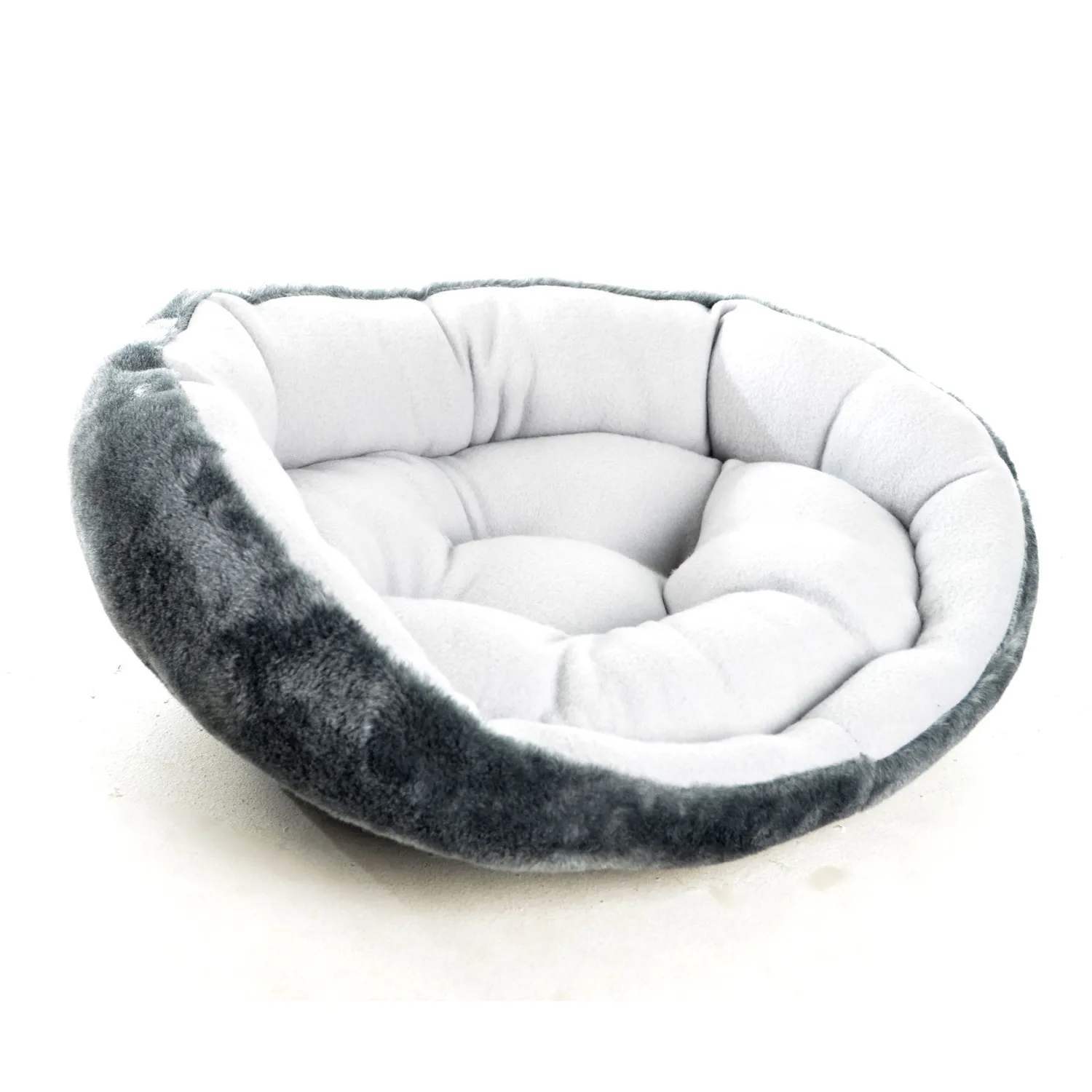 Cama Confort Para Gato Interpet Gris