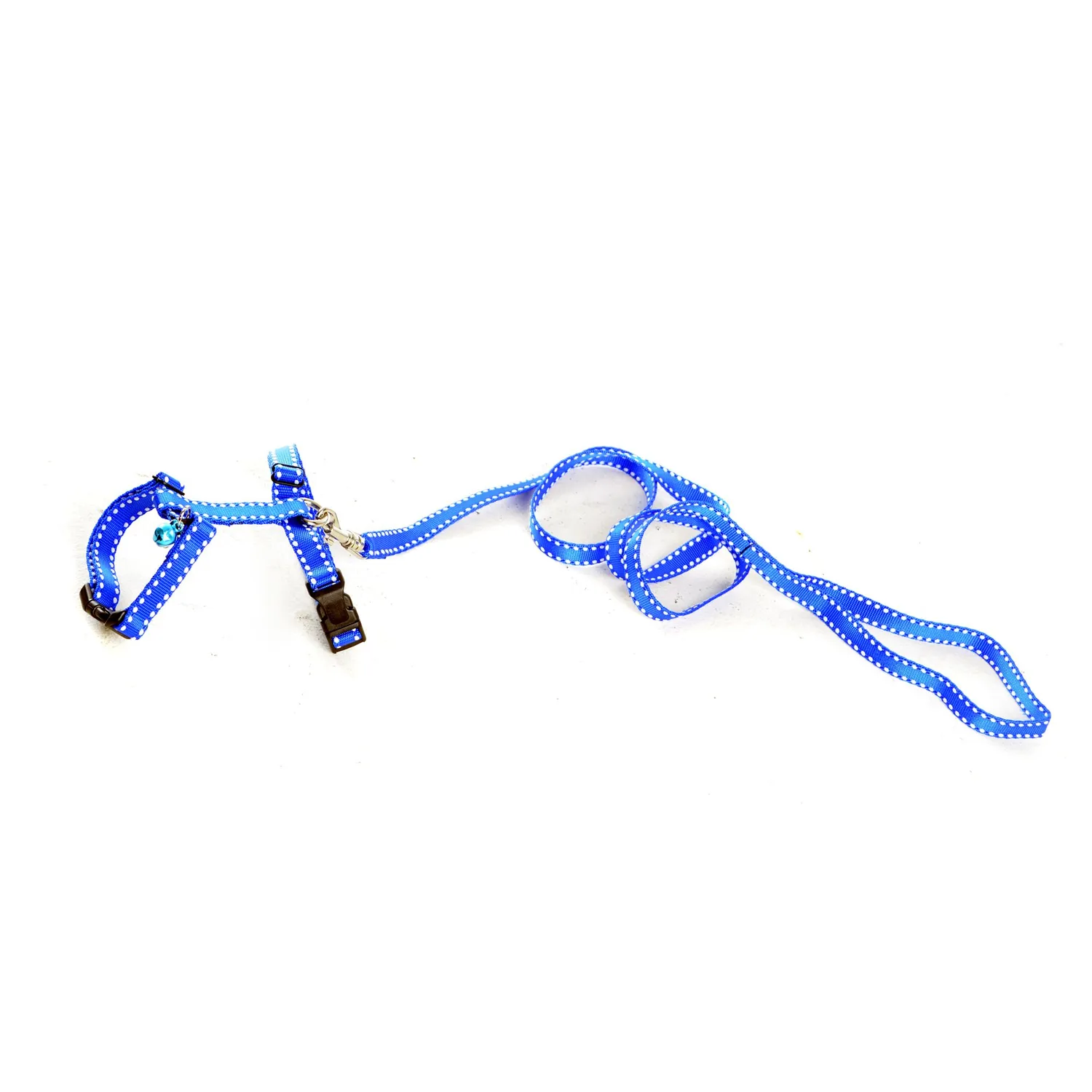 Arnés Para Gato Con Cascabel Interpet Azul