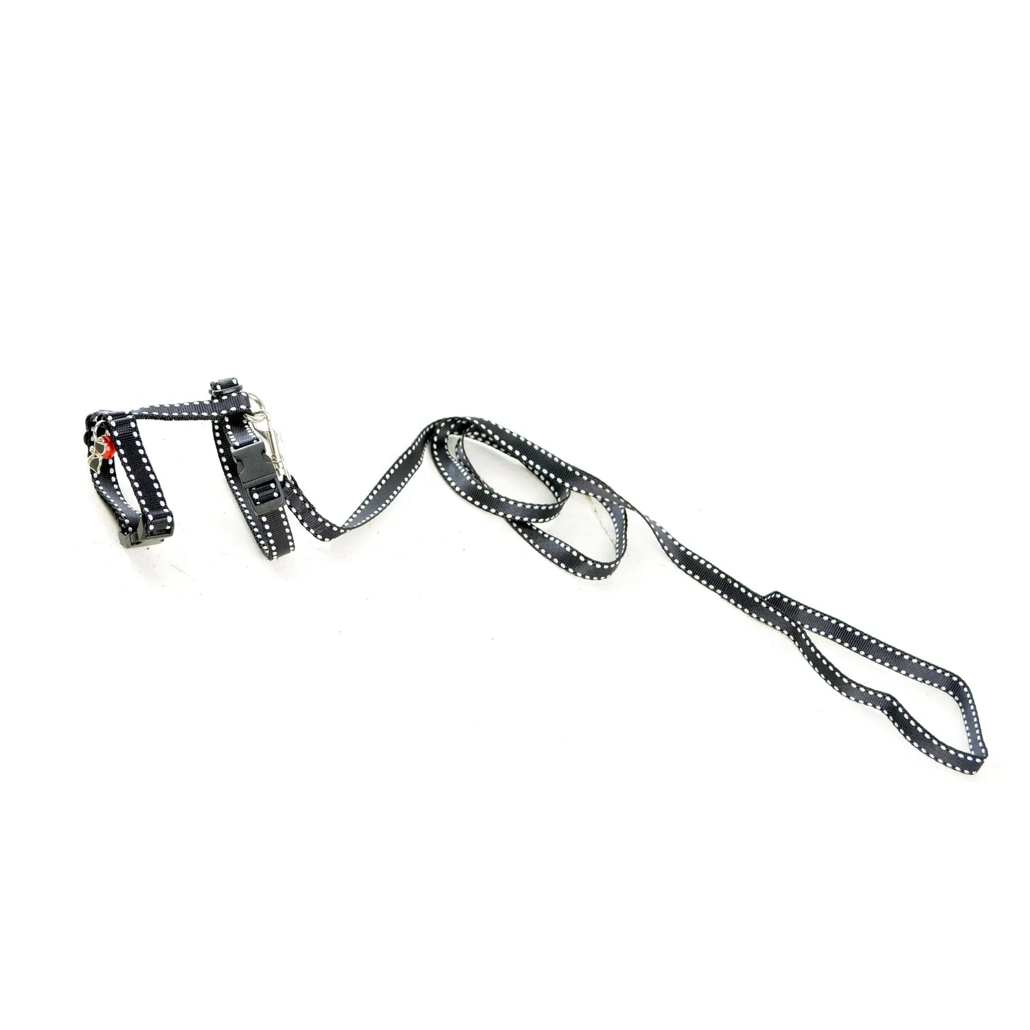 Arnés Para Gato Con Cascabel Interpet Negro