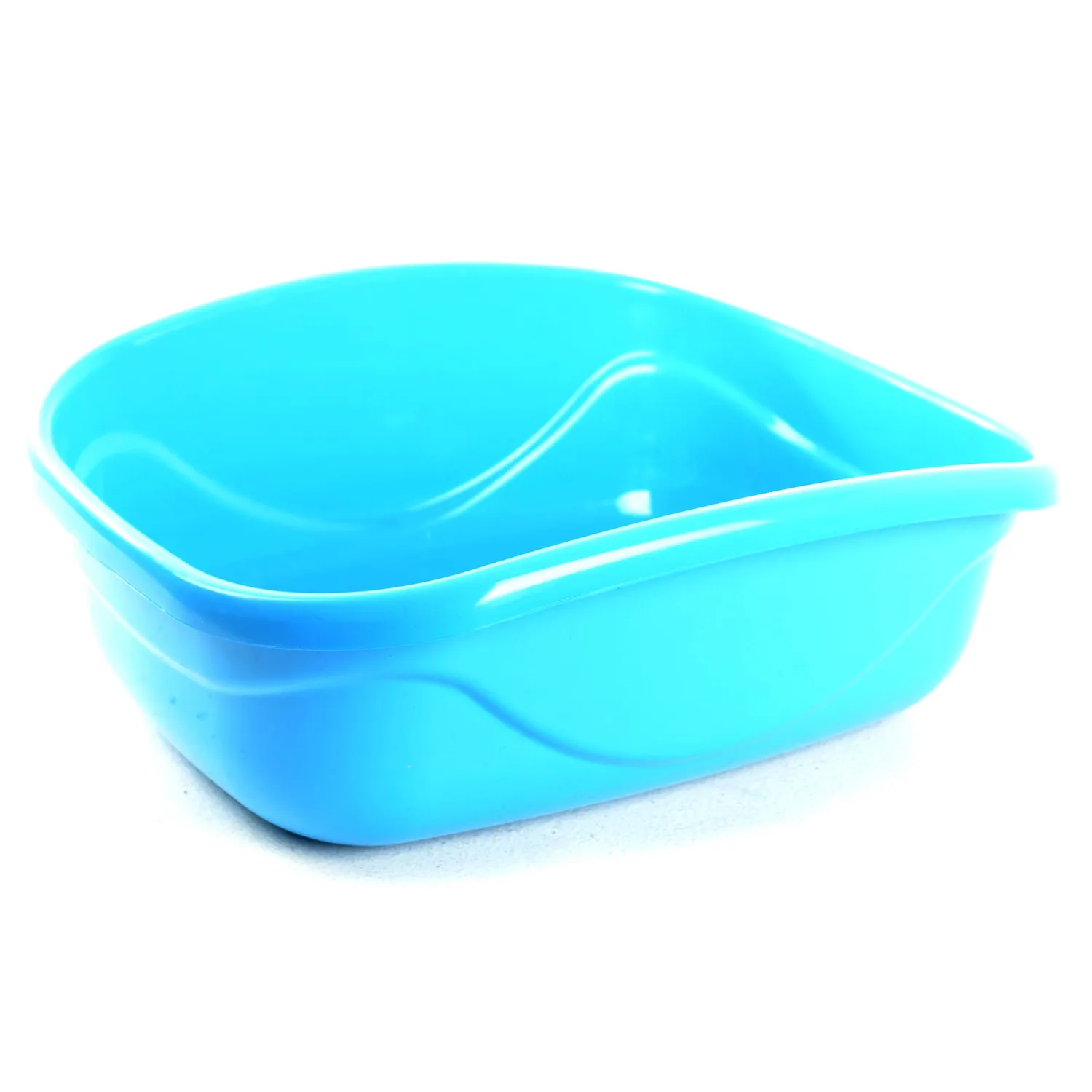 Sanitario Pequeño Para Gatos 36X28X13Cm Pequeño Azul