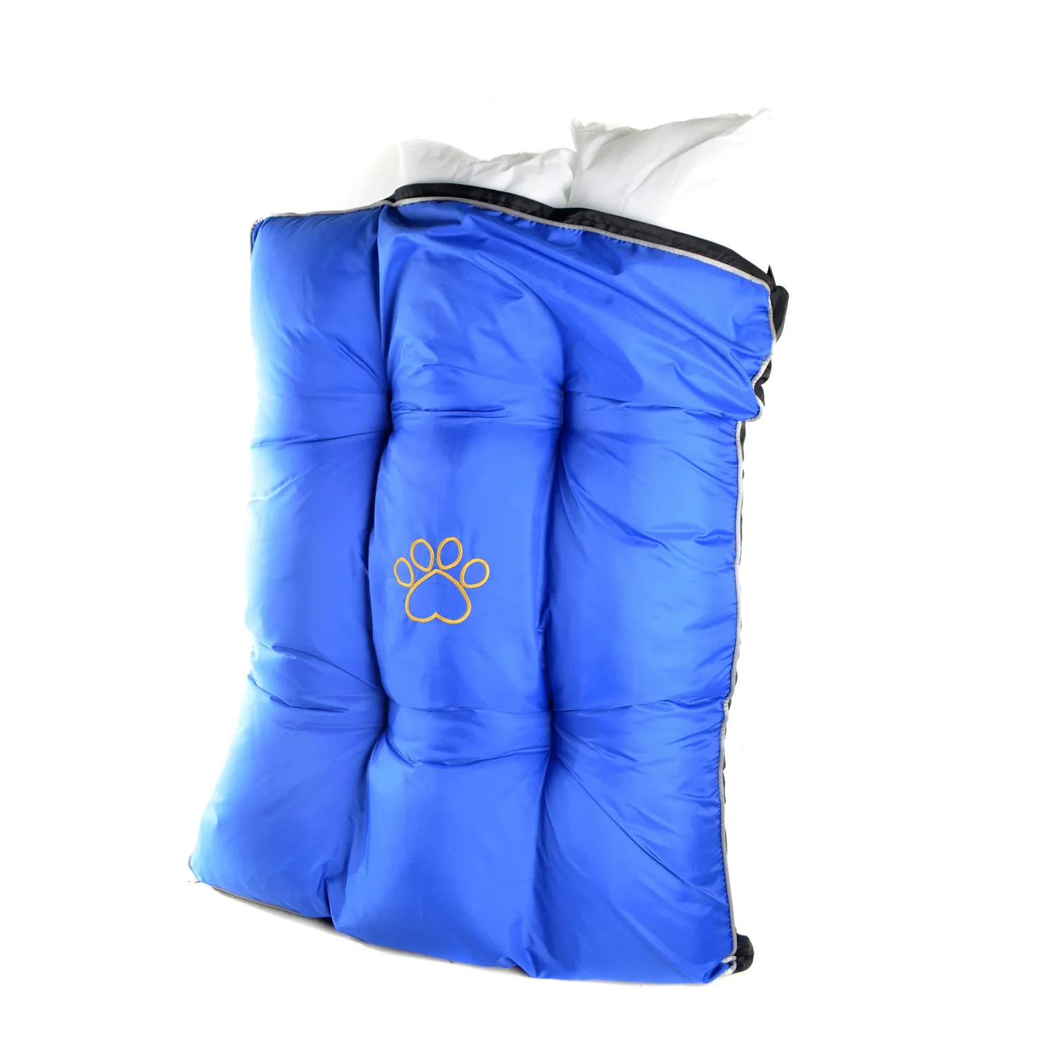 Colchoneta Para Mascota 105x80x18cm Soft Extra Grande Azul Interpet