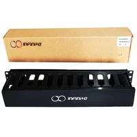 Organizador de Cables Horizontal Para Rack 2U