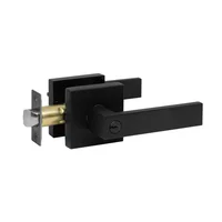 Cerradura Manija Bari Black Alcoba Yale