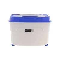 Mega caja con Ruedas 51,5x53,5x76  cm 112 Litros