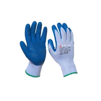 Guantes de seguridad ISSA Látex Corrugado Talla 9/L