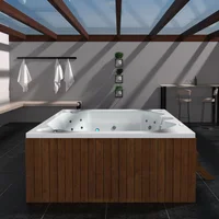 Jacuzzi Santorini Spa 180 X 180 Cm Hidromasaje Blanco