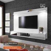 Panel Platinum para TV de 55 Pulgadas 180x34x124.5cm Blanco
