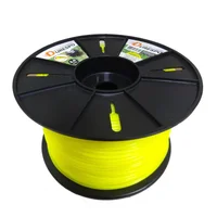 Nylon Redondo Para Guadaña Diámetro 3 Mm 2 Kg Amarillo