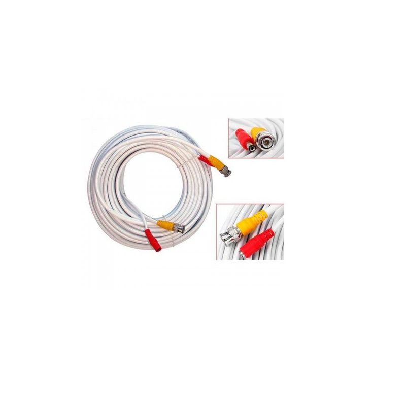 SAT - Cable Sat para Cctv Blanco Enc-Vd2020 Video Cable 20 Metros