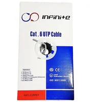 Carrete de cable UTP Categoría 6 100% Cobre lszh Libre de Halógeno  305m infinite