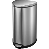 Caneca Aluminio 15 Litros Plateado con Pedal