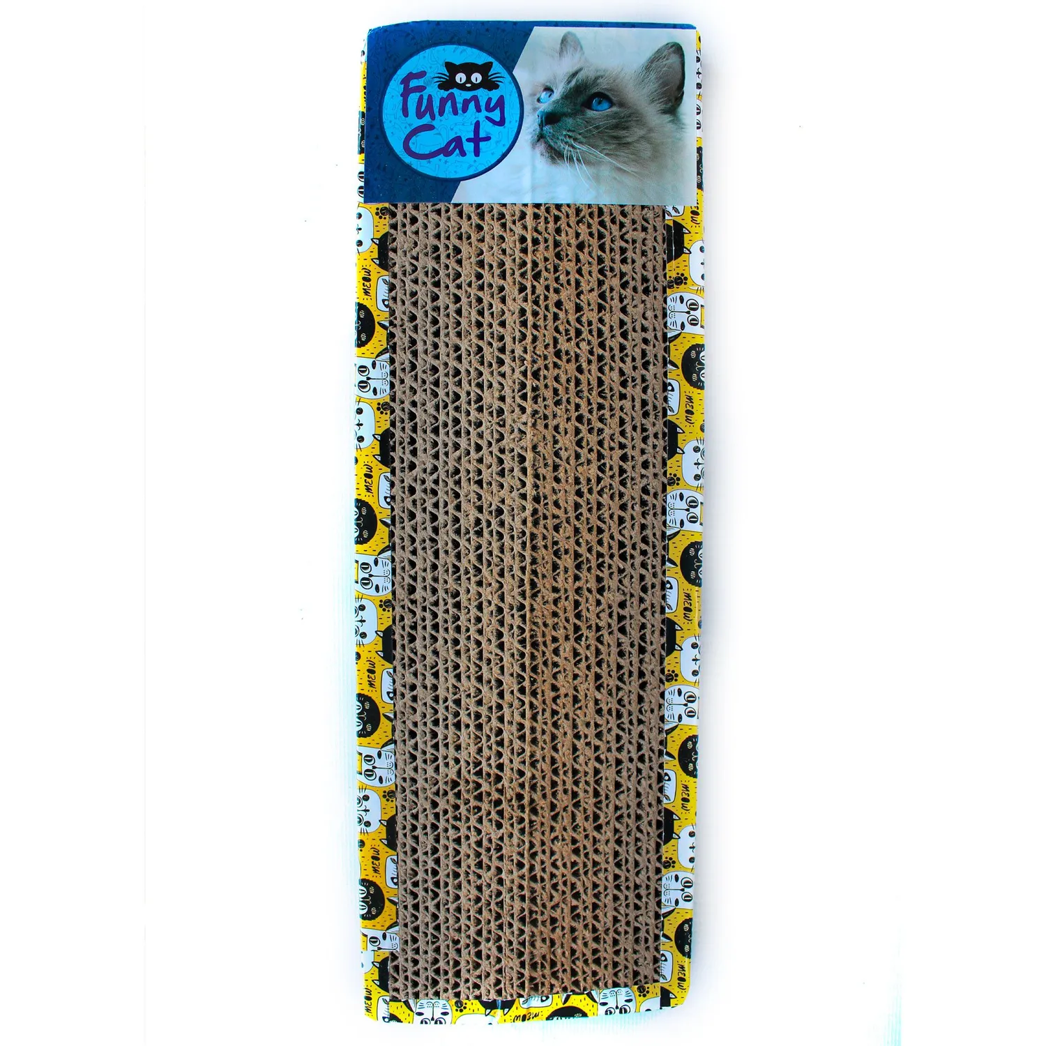 Rascador Para Gatos  33.5x11x2cm Pequeño Café