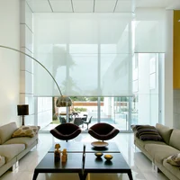 Enrollable Solar Screen 5 Blanco A La Medida Ancho Entre 170.5-180  Cm Alto Entre  100.5-135 Cm