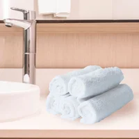 Toalla Set de 5 Und Casa Bonita 350gr 30x30 cm Blanco