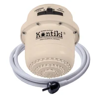 Ducha Eléctrica 3 Temperaturas con MiniDucha 120Voltios Beige
