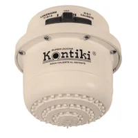 Ducha Eléctrica Automática 3 Temperaturas 220Voltios Beige