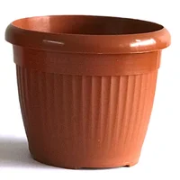 Matera Plástica Cónica 17x21cm Terracota