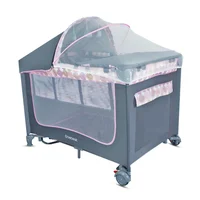 CUNA CORRAL MAGIC ROSADO BEBESIT