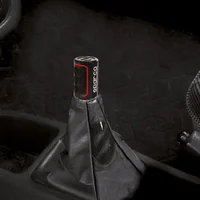 Pomo Racing Negro-Rojo Arco