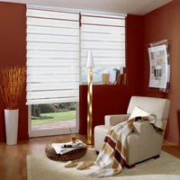 Sheer Elegance Classic Blanco Titanio A La Medida Ancho Entre 190.5-210  Cm Alto Entre  135.5-150 Cm