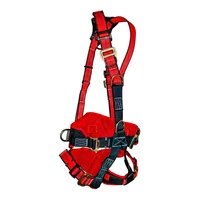 Arnés Premium Rescate Tipo Y de 5 Argollas con faja Protector Lumbar y Protector Piernas Set x 3 Unidades