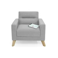 Poltrona Sion 83X75X86Cm Plata Plus