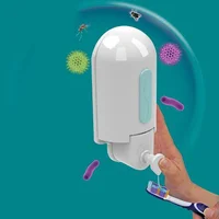 Dispensador de Crema Dental y 2 Cepillos Válvula
