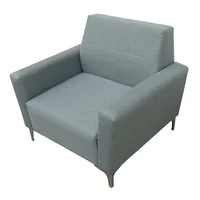Poltrona Vole Tela Gris