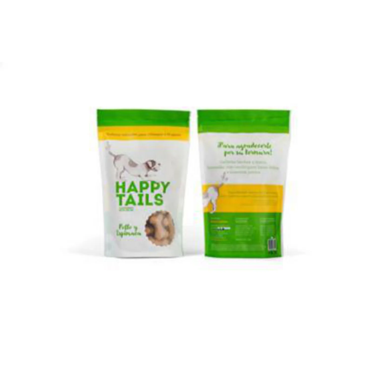 Snack Para Perro Pollo Y Espinaca Happy Tails 180g 3