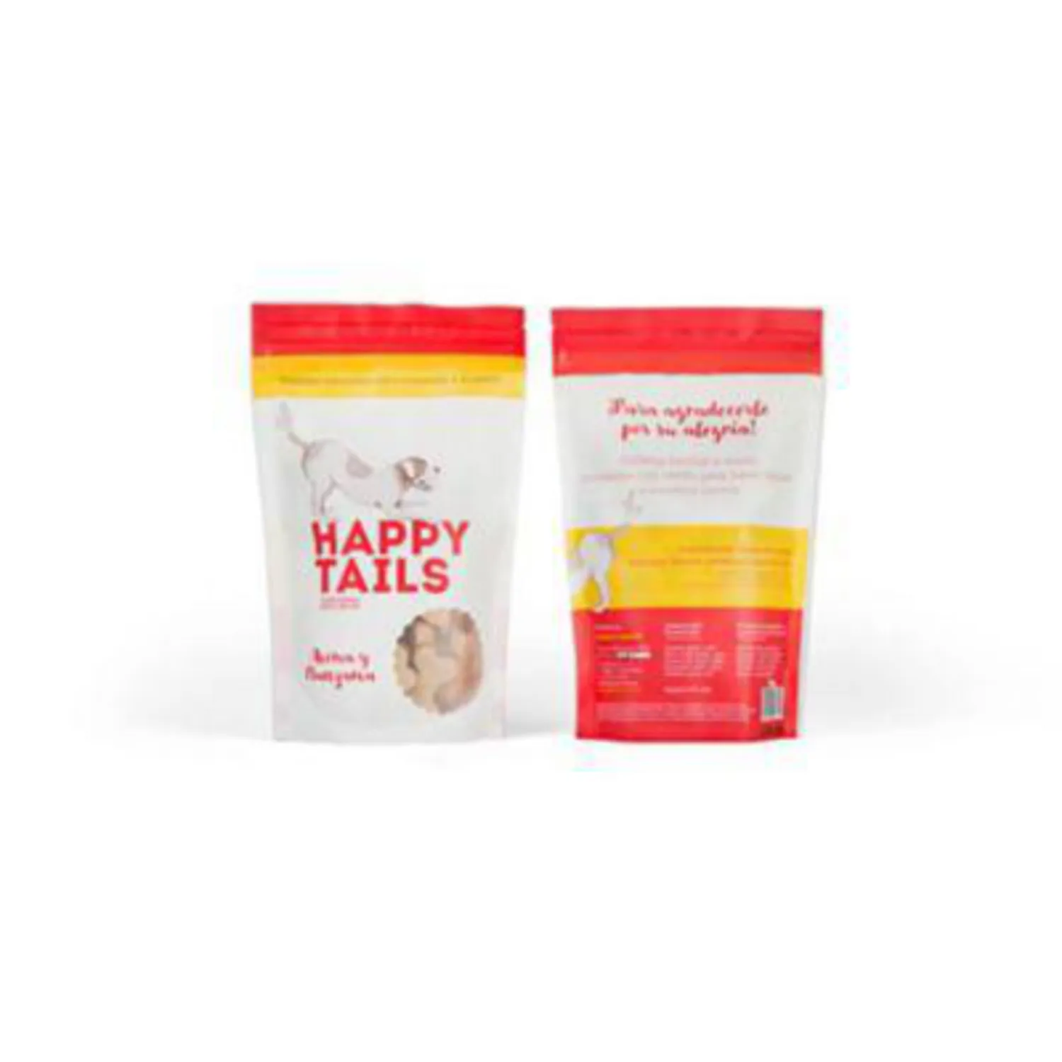 Snack Para Perro Avena Y Manzana Happy Tails 180g 3