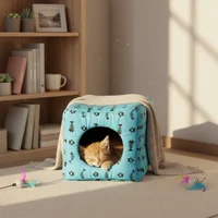 Cama Para Gato Rectangular 26x55x26 cm Argos