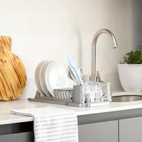 Escurridor para vasos platos con Base Beige