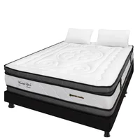 Colchón Wonderful Dp King 200X200Cm + Base Cama Dividida
