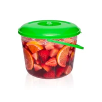 Super Tarro con Manija - 6 litros Tapa Naranja