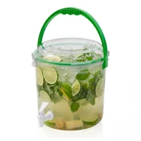 Super Tarro Hermético 18 Litros con Manija y Dispensador