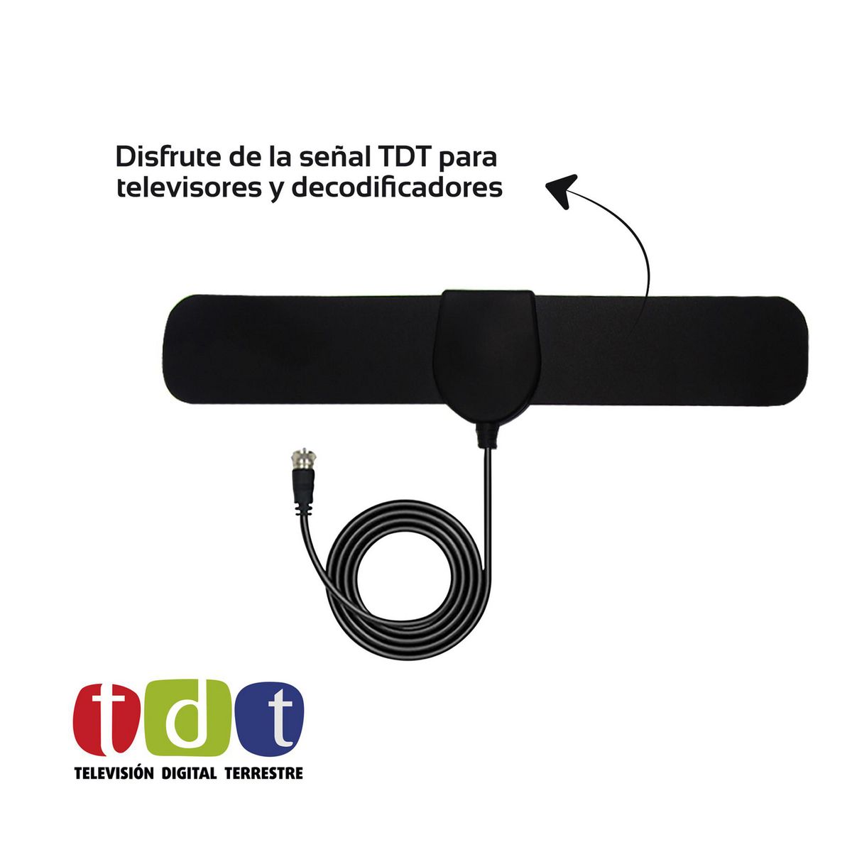  - Antena Tdt Para Televisores Y Decodificadores