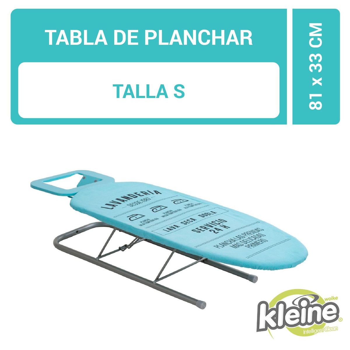 KLEINE WOLKE - Mesa Planchar con Apoya Plancha 81x33cm