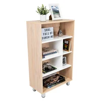Biblioteca Bellagio 101x60x30cm Rovere/Blanco
