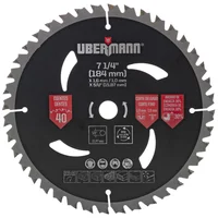Disco Madera 7-1/4-pulg 40 Dientes Ubermann