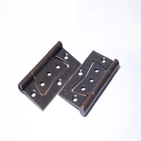 Paq x 24 Unidades Bisagra Omega Pavonada CT 3 Pulg Calibre 14