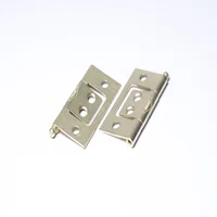 Paq x 24 Unidades Bisagra Omega Latonada CT 2 Pulg Calibre 18