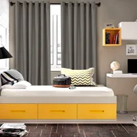 Cortina Sunout Malibú Gris 200 X 218 cm Casa Bonita