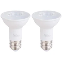 Set de 2 Bombillo Led Par20 525 Lúmenes 5.3w E27 Luz Fría Certificado