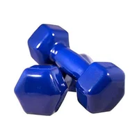 Set 2 Mancuernas Recubiertas 1.5 Kg Color Azul